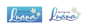 株式会社イーネットビズ (e-nets)さんのビーチヨガサロン　「Luana」のロゴへの提案