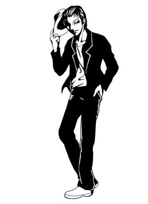 紫藤みやお (sidou)さんの【急募です！】紳士Tシャツパッケージ用のイラスト制作への提案