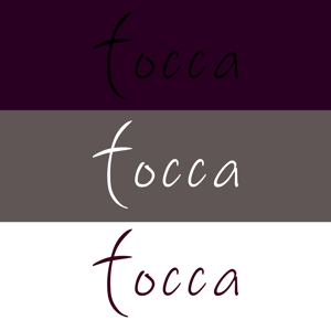 LOGOMONO (oy_202528)さんの美容室『tocca』のロゴへの提案