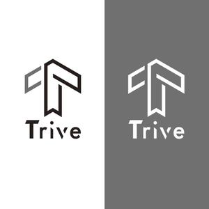 creative house GRAM (creative_house_GRAM)さんのITコンサル、アパレル、デザイン会社 Trive のロゴへの提案