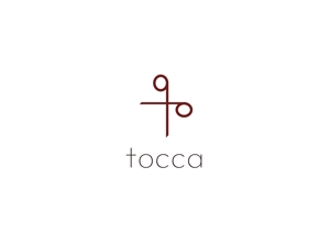 tora (tora_09)さんの美容室『tocca』のロゴへの提案