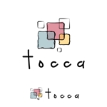 BUTTER GRAPHICS (tsukasa110)さんの美容室『tocca』のロゴへの提案