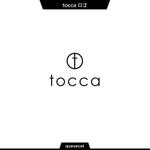 queuecat (queuecat)さんの美容室『tocca』のロゴへの提案