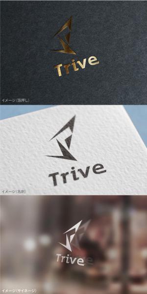 mogu ai (moguai)さんのITコンサル、アパレル、デザイン会社 Trive のロゴへの提案
