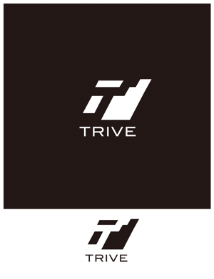 RYUNOHIGE (yamamoto19761029)さんのITコンサル、アパレル、デザイン会社 Trive のロゴへの提案