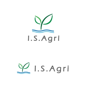ASAHI OKABE ｜ ao (a930_98)さんの水耕栽培ブランド「アイエスアグリ」のロゴ制作への提案