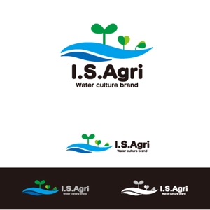 kora３ (kora3)さんの水耕栽培ブランド「アイエスアグリ」のロゴ制作への提案