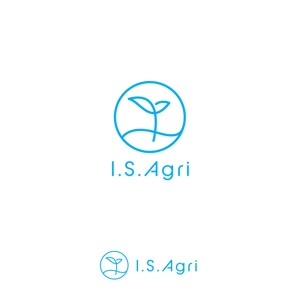 marutsuki (marutsuki)さんの水耕栽培ブランド「アイエスアグリ」のロゴ制作への提案