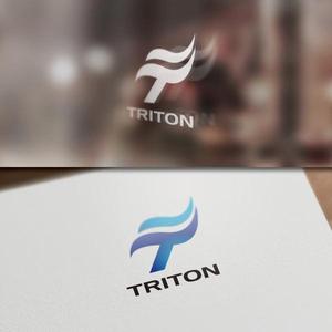 BKdesign (late_design)さんの海の上のインターネット問題を解決するスタートアップ TRITON のロゴ（商標登録予定なし）への提案