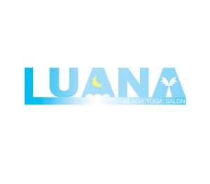 大澤　ユキ (cototo)さんのビーチヨガサロン　「Luana」のロゴへの提案