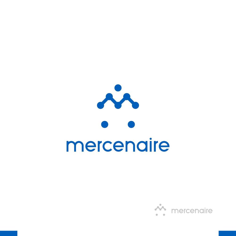 ”mercenaire（メルセネール）合同会社”のロゴ