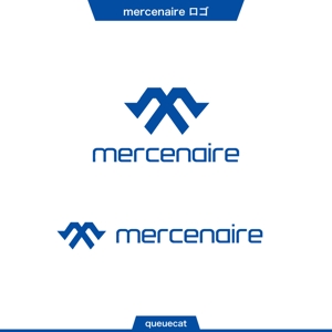 queuecat (queuecat)さんの”mercenaire（メルセネール）合同会社”のロゴへの提案