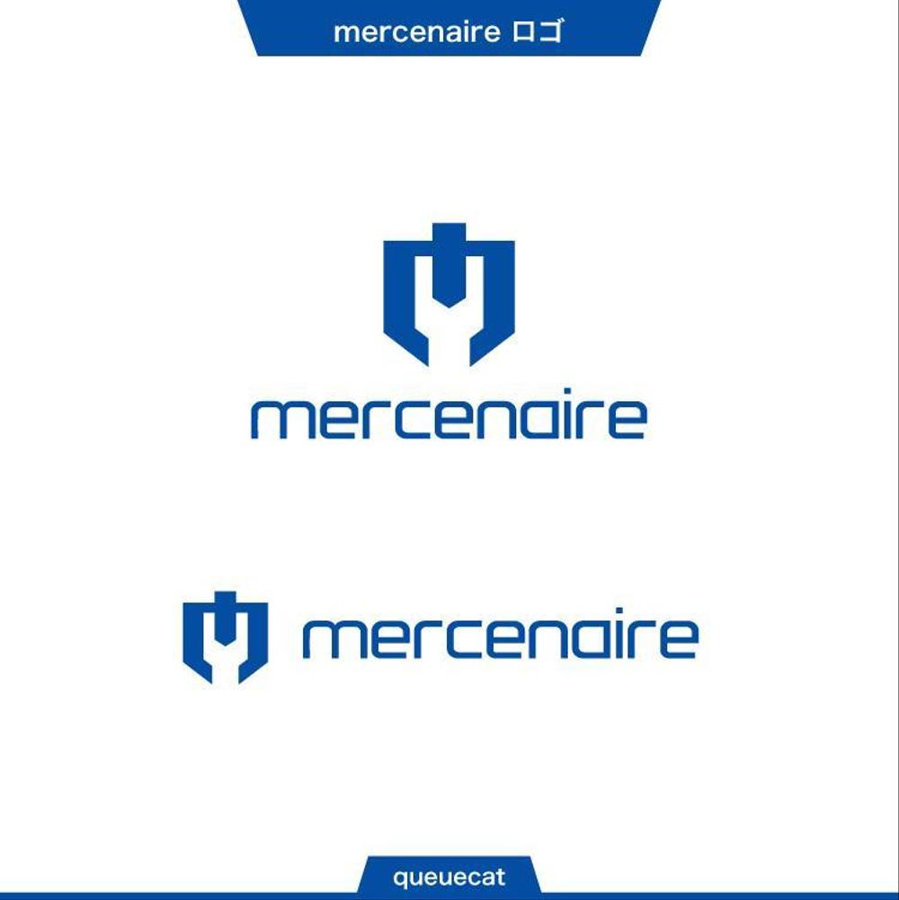 ”mercenaire（メルセネール）合同会社”のロゴ