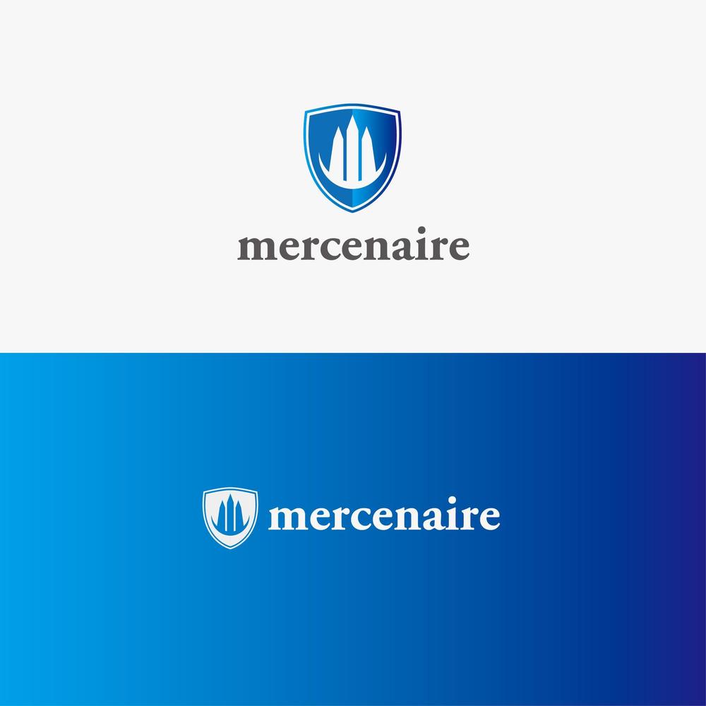 ”mercenaire（メルセネール）合同会社”のロゴ