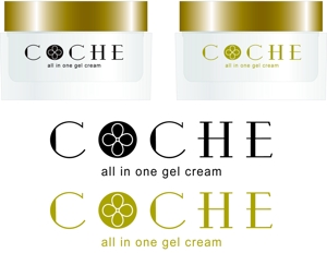 navelxさんの化粧品オールインワンジェルクリーム「COCHE(コーチェ）」のロゴ作成への提案