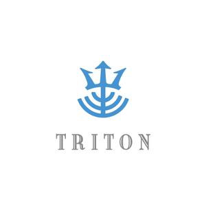 creyonさんの海の上のインターネット問題を解決するスタートアップ TRITON のロゴ（商標登録予定なし）への提案