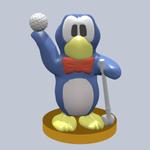 shigeo0003 (shigeo0003)さんのペンギンの弊社キャラクターを、ポーズを付けて、立体的にイメージ出来るようにしてくださいへの提案