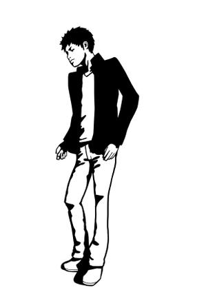 haruame_03さんの【急募です！】紳士Tシャツパッケージ用のイラスト制作への提案