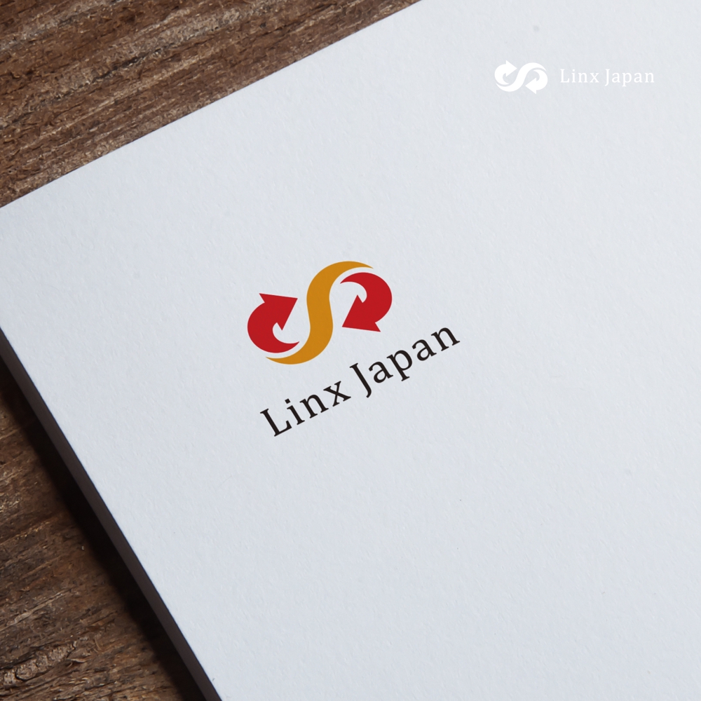 ファクタリング業「Linx　Japan」の会社ロゴ
