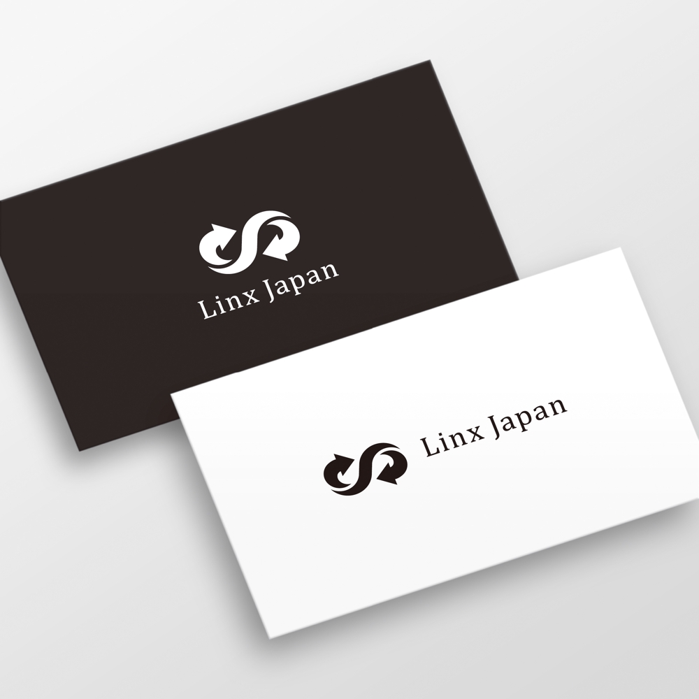 ファクタリング業「Linx　Japan」の会社ロゴ