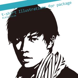 アダム (adam)さんの【急募です！】紳士Tシャツパッケージ用のイラスト制作への提案