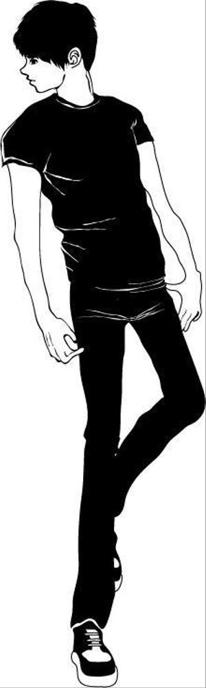 oha-youさんの【急募です！】紳士Tシャツパッケージ用のイラスト制作への提案