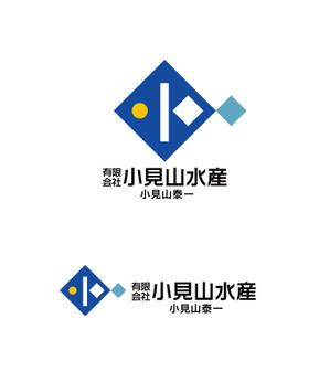 horieyutaka1 (horieyutaka1)さんの会社のロゴを作って欲しい。会社名  (有)小見山水産 小見山泰一 を入れて欲しいへの提案