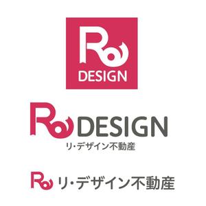 Oh！Design (OH39)さんの『リ・デザイン不動産』のロゴタイプへの提案