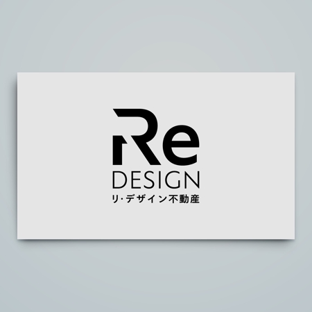 haru_Design (haru_Design)さんの『リ・デザイン不動産』のロゴタイプへの提案
