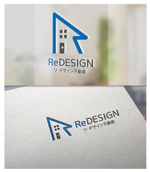KR-design (kR-design)さんの『リ・デザイン不動産』のロゴタイプへの提案