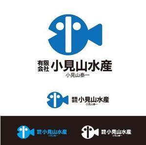 kora３ (kora3)さんの会社のロゴを作って欲しい。会社名  (有)小見山水産 小見山泰一 を入れて欲しいへの提案