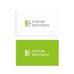 トンカチデザイン (chiho)さんの小泉建築㈱　新ライフスタイルブランド　「KOIZUMI BROTHERS」のロゴへの提案