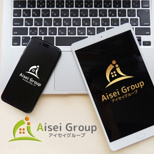 KOZ-DESIGN (saki8)さんの行政書士アイセイ事務所、あいせい不動産「Aisei Group」の統括ロゴへの提案