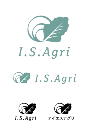 Planta2 design (Planta2)さんの水耕栽培ブランド「アイエスアグリ」のロゴ制作への提案