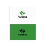 トンカチデザイン (chiho)さんの造園、外構工事会社「庭章」のロゴ（商標登録予定なし）への提案