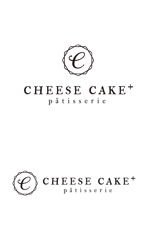 L-design (CMYK)さんのチーズケーキをメインにしたケーキ屋さんロゴへの提案