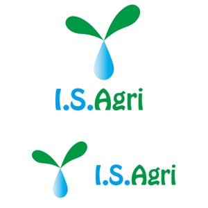 大代勝也 (k_oshiro)さんの水耕栽培ブランド「アイエスアグリ」のロゴ制作への提案