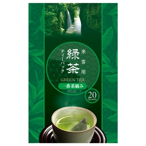IDデザイン (design_idt)さんの商品名：来客用の緑茶ティーパック　　　への提案
