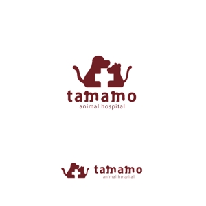 Chihua【認定ランサー】 ()さんの「tamamo animal hospital  たまも動物病院」のロゴ作成への提案