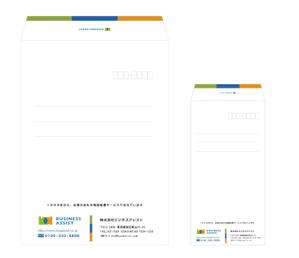 squareii2 (ichijiku)さんの会社の名刺デザイン制作と社用封筒「長3」「角2」のデザイン制作への提案