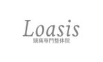 なかの (nakanoDesign)さんの整体院「頭痛専門整体院Loasis」・マツエク店「eyelash salon Loasis」ロゴ作成への提案