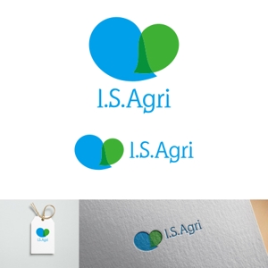 DeiReiデザイン (DeiRei)さんの水耕栽培ブランド「アイエスアグリ」のロゴ制作への提案