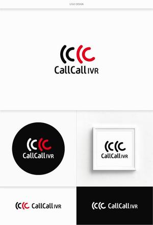 DeeDeeGraphics (DeeDeeGraphics)さんの電話とアプリをつなげるサービス「CallCall IVR」のサービスロゴへの提案