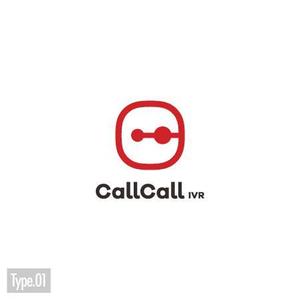DECO (DECO)さんの電話とアプリをつなげるサービス「CallCall IVR」のサービスロゴへの提案