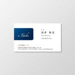 T-aki (T-aki)さんの旅行・ホテル・冠婚葬祭業のコンサルティング「c.TASKS」の名刺デザインへの提案