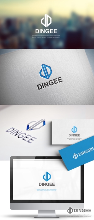 conii.Design (conii88)さんの商社「DINGEE INTERNATIONAL ロゴデザイン」への提案