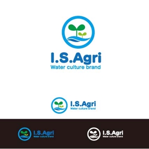 kora３ (kora3)さんの水耕栽培ブランド「アイエスアグリ」のロゴ制作への提案