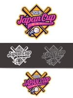 エフ6 (rokkaku_26)さんのプロ・アマチュアが一堂に会して戦う女子野球頂上決戦「JAPANCUP」のロゴへの提案