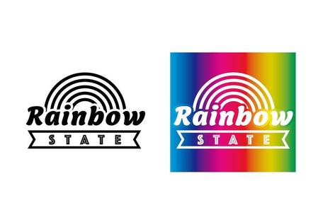 Planta2 design (Planta2)さんのハワイ＆カリフォルニア雑貨　「Rainbow State」のロゴへの提案