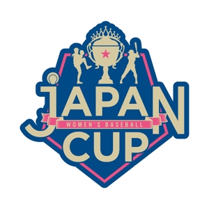 竜の方舟 (ronsunn)さんのプロ・アマチュアが一堂に会して戦う女子野球頂上決戦「JAPANCUP」のロゴへの提案